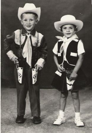 Cowboy Bob Hooey and sister Patti-Robin